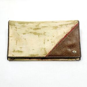 Gucci Canvas Leather Bifold Wallet